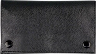 Drehertasche Lederoptik schwarz 16 cm - Bild 1 von 2