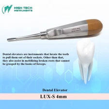 Surgical Dental Elevator Root Extraction Teeth Luxating Medical Tool LUX-STR 4mm