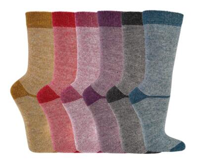 Alpaka & Merino Kaschmir Wolle Socken - buntes Betthaus super weich & warm