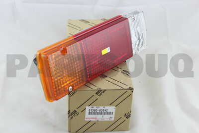 8156060342 Genuine Toyota LAMP ASSY, REAR COMBINATION, LH 81560