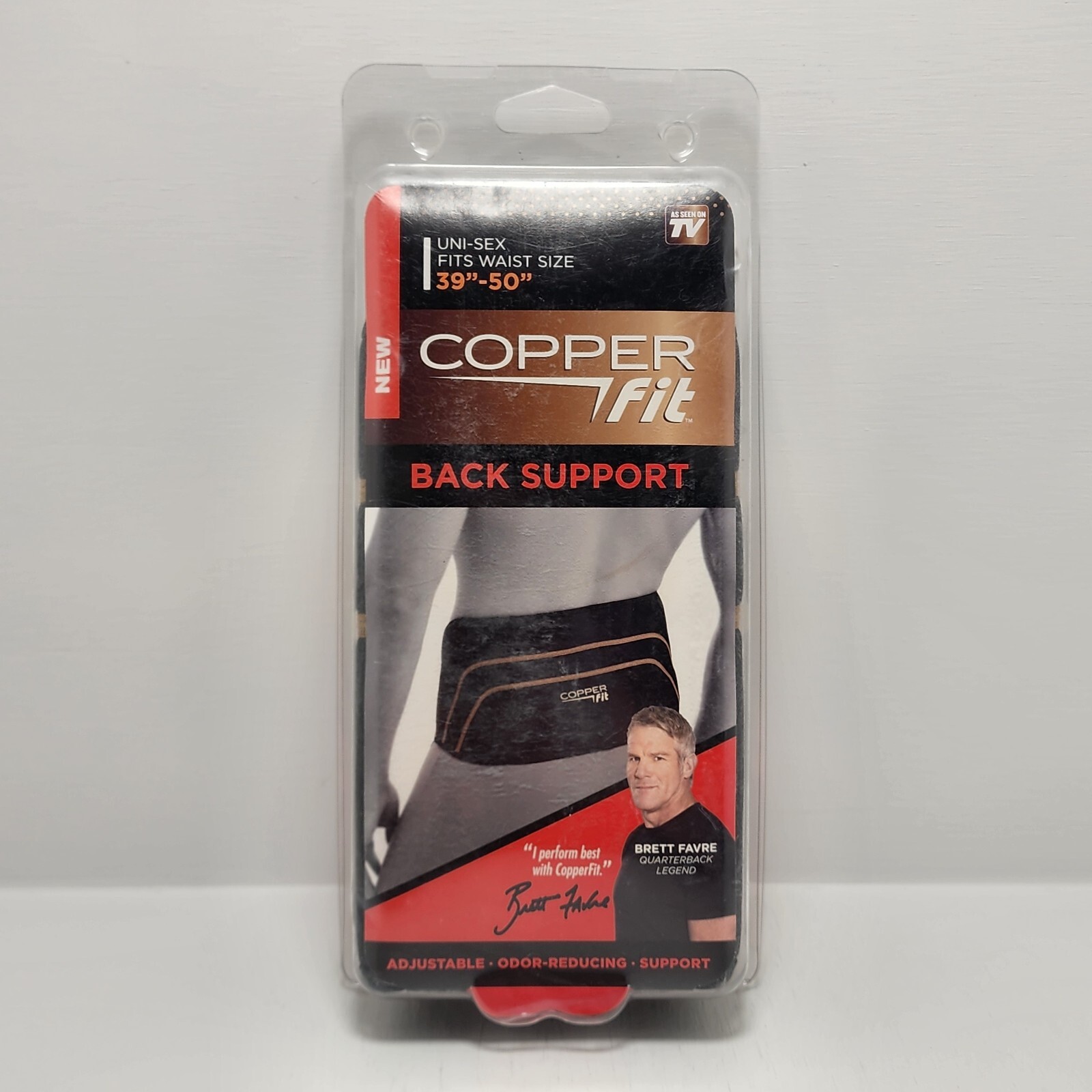 Copper Fit Back Brace Pro Infused Neoprene Lumbar Lower Back Support 39