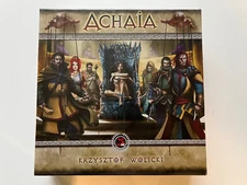 Achaia Board Game New Factory Sealed Red Imp 2015 Andrezej Ziemianski OOP