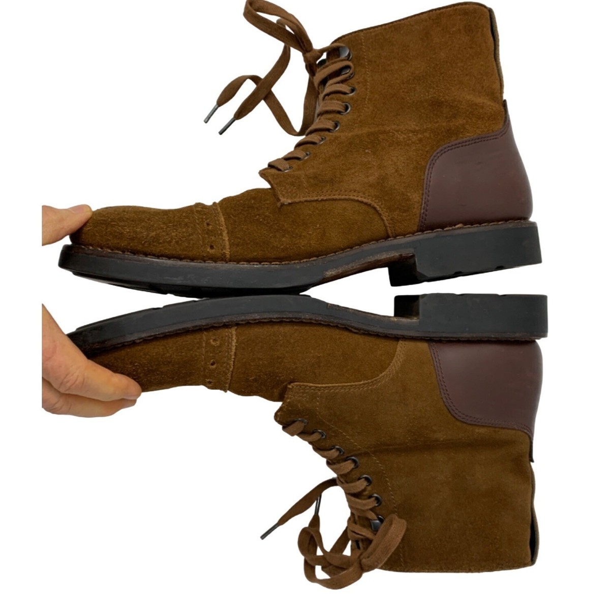 Mens Coach Bleecker Brown Suede Lace Up Boots Size 13D 6591 GUC Style G1547 GUCCI - GG ankle boots | Leam Roma - Luxury Shopping Online main image 3