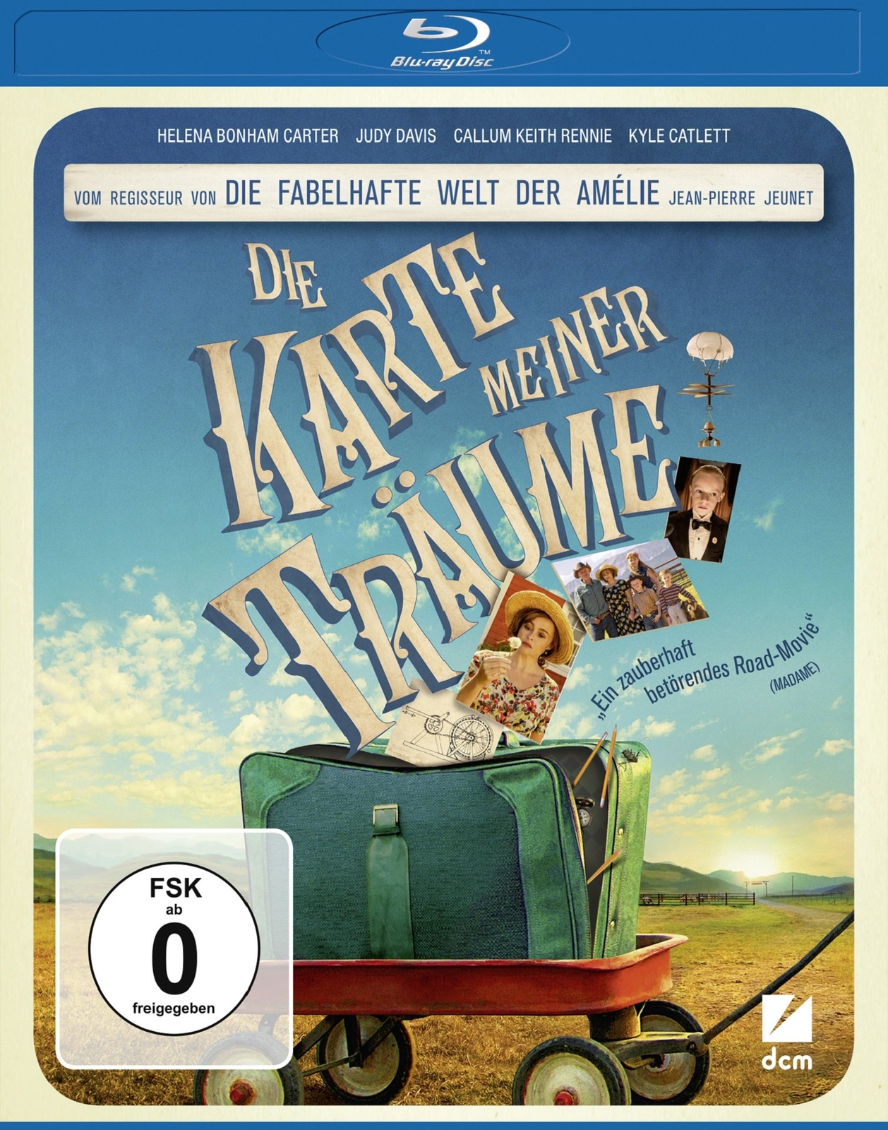 Die Karte meiner Träume (Blu-ray) Carter Helena Bonham Davis Judy Rennie Wilson