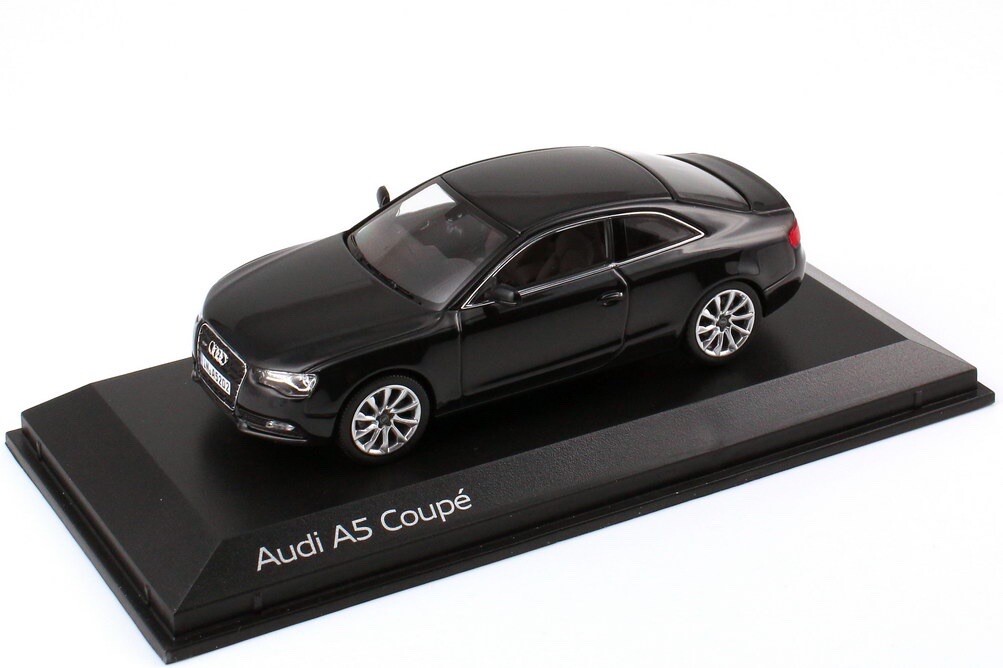 AUDI A5 8T 3.0 TDI V6 QUATTRO COUPE PHANTOM BLACK 1:43 NOREV