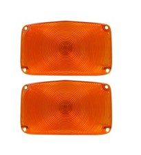 USA-Made! 1956 Chevy BelAir, 150 & 210 Parking Light Lens, Amber New Trim Parts!