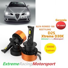ALFA ROMEO 166 REST 03-07 KIT CONVERSIONE LED 7535 CPS ULTRAWHITE D2S 110W 30KLM