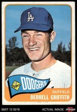 1965 Topps #112 Derrell Griffith Dodgers 4 - VG/EX