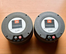 JBL 2410 Alnico Compression Tweeter Driver Pair Vintage Pro Audio Speaker Unit