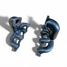 Twin Turbo Manifolds For Chevy Gm Vortec Ls 4.8 5.3 6.0 6.2 Cast T3 Headers New