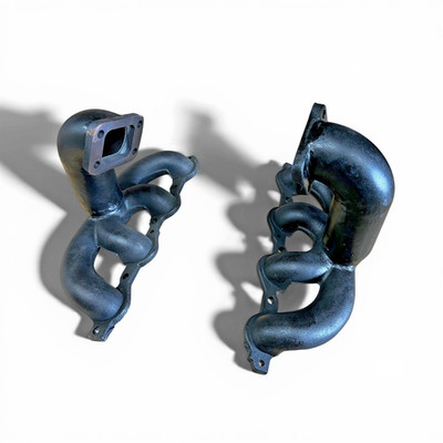 Neue Twin Turbo Krümmer T3 Für Chevy GM Vortec LS 4.8 5.3 6.0 6.2