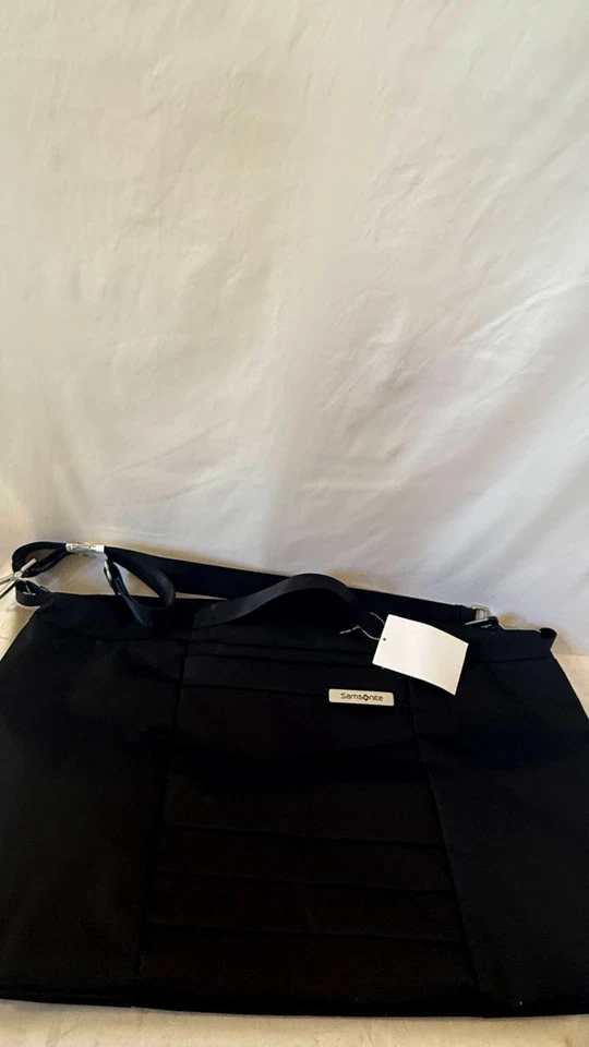 New Samsonite AirLIFT Foldable 23" Weekender Duffel Bag Black - Image 4 of 4