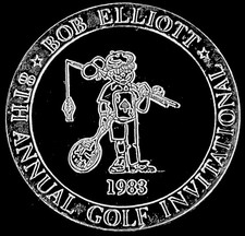 1983 SILVER 1oz BOB ELLIOTT 8th ANNUAL GOLF INVITATIONAL 999 SILVER ROUND 96.00 per troy oz