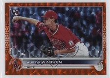 2022 Topps Series 2 Orange Foilboard 35/299 Austin Warren #495 y0i