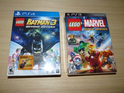 LEGO Batman 3 Beyond Gotham PS4 & LEGO Marvel Super Heroes PS3 LOKI BATGIRL