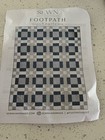 Footpath quilt kit by Sewnhandmade. All fabrics for top included 63x78 finished — photo 1