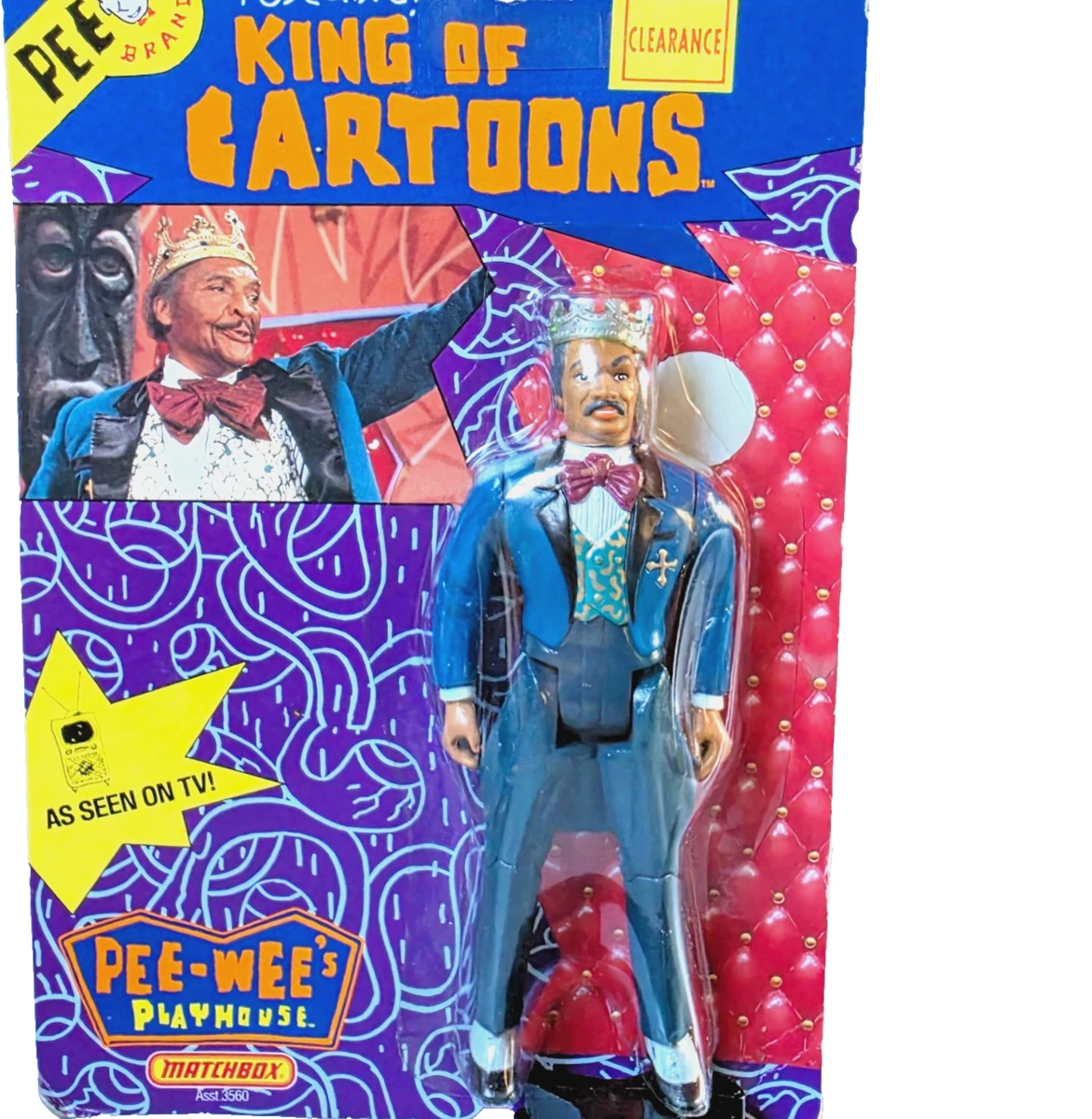 TV, Pee-wee Herman Movie & Video Games Action Figures 1988 Year