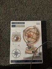 ROKR Luminous Globe ST003 3D Wooden Puzzle DIY Model Kit