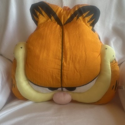 Play By Play Garfield Plush Stuffed Cat, Orange Black Yellow White Pink