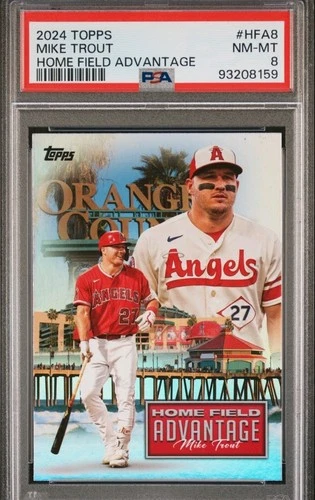 2024 Topps Series 1 - Home Field Advantage Mike Trout #HFA-8