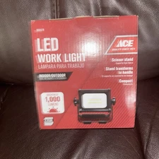 Ace 1000 Lumens LED Work Light For Outdoor Indoor With Stand