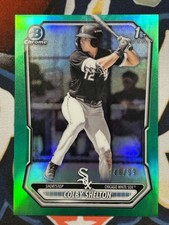 2026 Bowman Colby Shelton Chrome Green 48/99 Bowman 1st