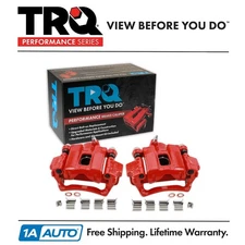 TRQ Performance Rear Brake Caliper Set Fits 1996-2020 Lexus 1993-2022 Toyota