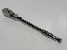 🇺🇸 Snap-on Tools USA FX80 LOCKING Flex Head Chrome Handle Ratchet, 3/8" Drive