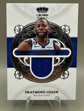 2022-23 Panini Crown Royale Draymond Green KTR-DGR Knights of Round Table Patch 