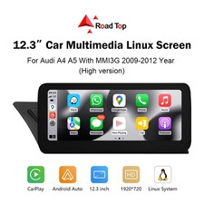 12.3” Für Audi A4 A5 MMI 3G 2009-2015 Autoradio Android Carplay Mulitmedia NAVI