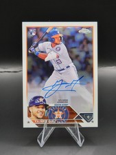 2023 Topps Chrome Rookie Autographs Yainer Diaz #RA-YD Houston Astros 