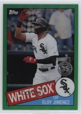 2020 Topps Chrome 1985 Topps Green Refractor /99 Eloy Jimenez #85TC-11 8at