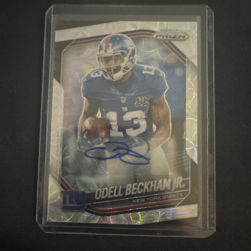 2025 Panini Prizm Odell Beckham Jr. Choice Auto Autograph #/100 Giants