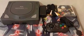 SNK Neo Geo CDZ Console Gray Region Free w/KOF95 Rare Tested Working from JAPAN