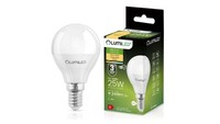 ŻAróWka LED E14 P40 2,5W = 25W 249Lm 3000K CiepłA 180 Lumiled Lumiled