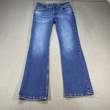 Wrangler Women  s Jeans Size 5x32 Retro Mae Midrise Bootcut Embroidered Pockets
