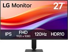 LG 27" 120Hz 1ms Gaming Monitor HDR10 sRGB 99% 1080p Slim Bezel