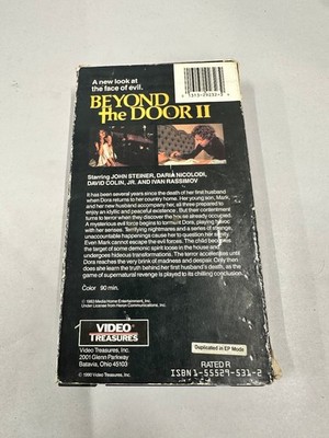 BEYOND THE DOOR II VHS 1990 Horror Cult Video Treasures | eBay