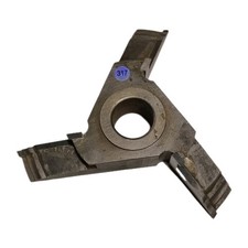 Raised Shaper 3-Wing Cutter Molder 1"Height, 2" Radius, 5-1/2" Dia, 1" Bore