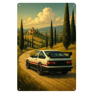 Sports Car Metal Poster Tin Sign 20x30cm   Garage Wall Art   Multiple Styles