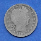 1899 BARBER QUARTER DOLLAR, OVER 100 YEARS OLD!!!