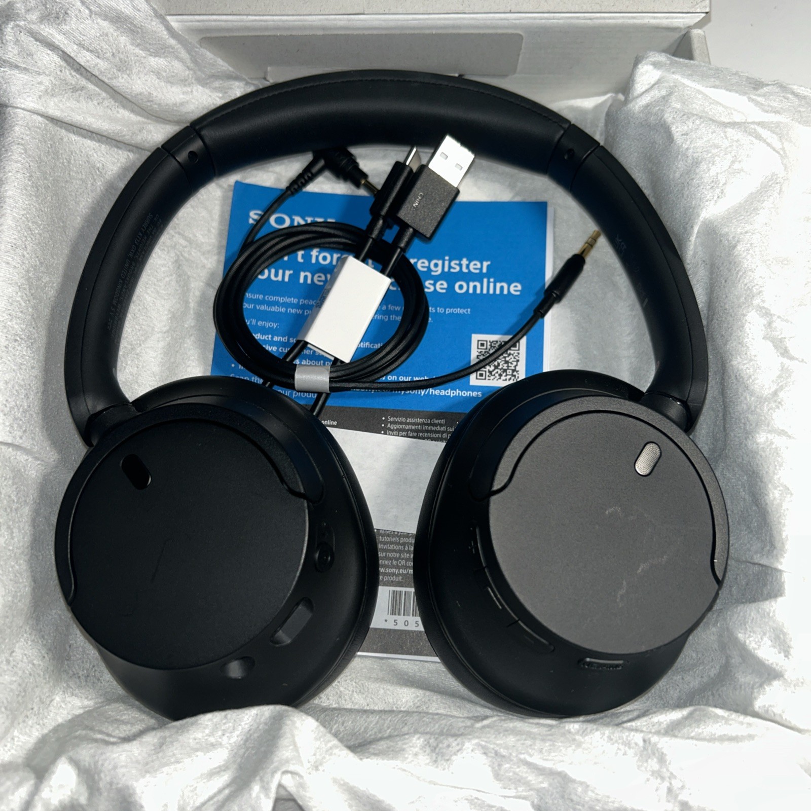 Sony WH-CH720N Noise Cancelling Wireless Bluetooth Headphones Brand New Black