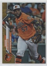 2020 Topps Jumbo Pack Exclusive Gold Foil Hanser Alberto #341 g6p
