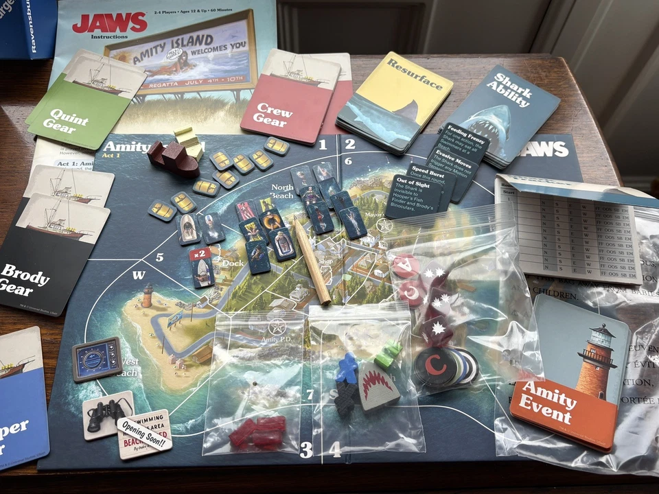Vintage Spears Jaws Board Game by Ravensburger (2019) – Strategy Suspense Game - Image 2 of 4