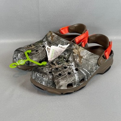 Купить crocs edge all terrain realtree clog walnut camo  display picture 2