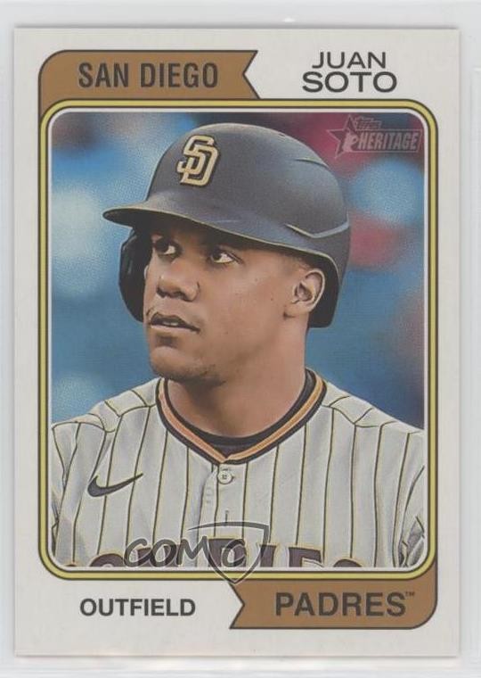 2023 Topps Heritage Name Position Swap Variation SP Juan Soto #364 4z8
