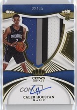 2022 Panini Crown Royale Rookie Silhouettes Prime 22/25 Caleb Houstan Auto 10qe