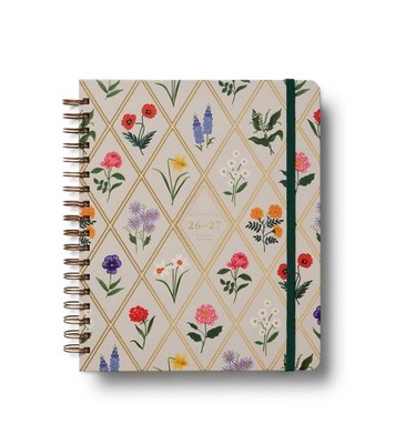 CO. 2027 Garden Study 17-Month Academic Hardcover Spiral Planner, Aug. 2026 -...