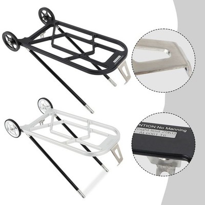 Robust Rear Rack For Brompton Folding Bike CNC Alloy Lightweight Build
