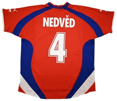 Puma 2000-02 CZECH REPUBLIC *NEDVED* TRIKOT HOME - Multiple Sizes